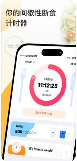 间歇性断食助手app下载_间歇性断食助手app手机版1.0 运行截图2