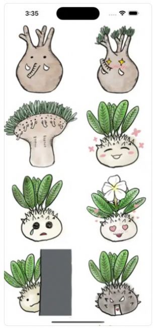 PocketSucculentapp下载_PocketSucculent贴纸app手机版1.0 运行截图2