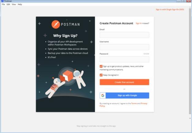 Postman Canary中文客户端_Postman Canary(网页调试软件)官网绿色版 v7.32.0 运行截图1