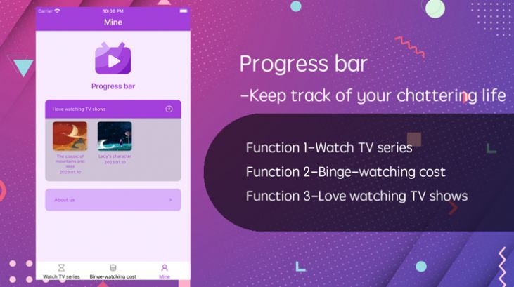 Progressbarapp下载_Progressbar影视app手机版1.0 运行截图1