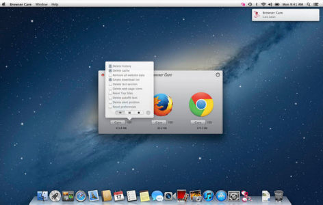 Browser Care中文汉化版_Browser Care(mac浏览器缓存清理工具)mac官方版下载 v3.0 运行截图1