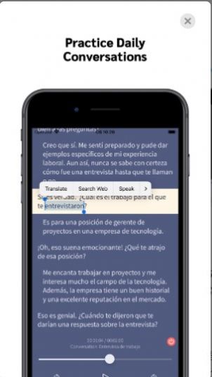 练习西班牙语对话app下载_练习西班牙语对话软件官方app1.0 运行截图3