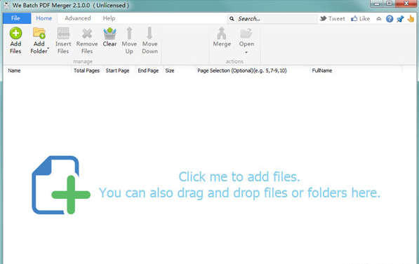 We Batch PDF Merger中文版_We Batch PDF Merger(PDF合并软件)正式版2023最新下载 v2.1.0.0 运行截图1