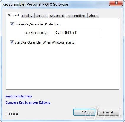 KeyScrambler Personal破解版_KeyScrambler Personal官方版 v3.15.0.7 运行截图1