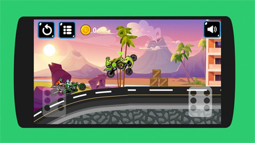 摩托赛车攀登游戏下载-摩托赛车攀登官方版下载 运行截图1