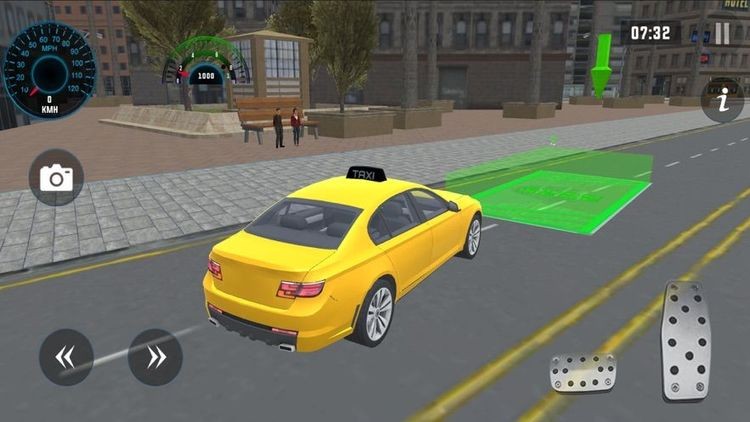 出租车模拟器正式版2023破解版-出租车模拟2023驾驶游戏ios版 运行截图1