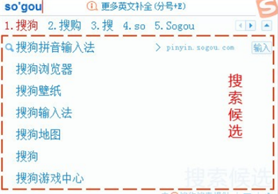 搜狗输入法候选词使用方法[多图]