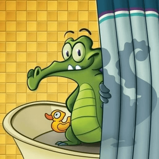 小鳄鱼爱洗澡无广告中文破解版