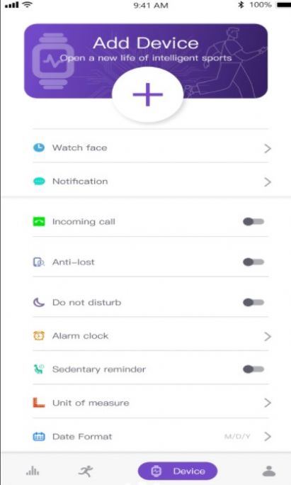 omthingwatchapp下载_omthingwatch智能手表app软件v1.0 运行截图1