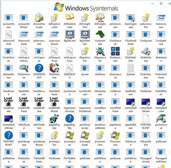 Windows Sysinternals Suite完整专业版_Windows Sysinternals Suite(微软系统工具套装)官网版 v2023.3.1 运行截图1