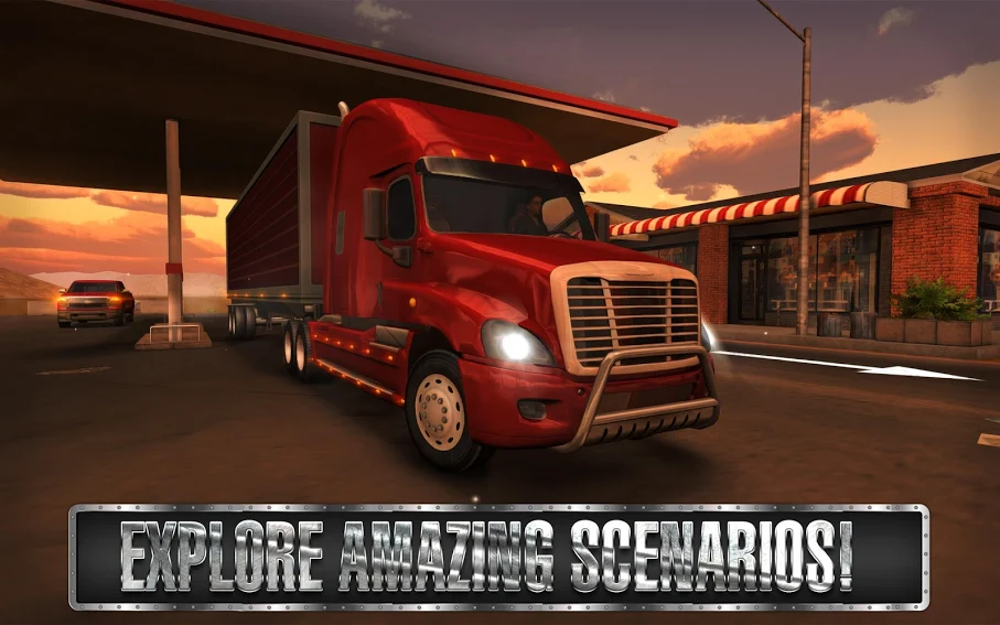 美国卡车模拟器手机版下载-美国卡车模拟器专业版v4.0.6 运行截图5