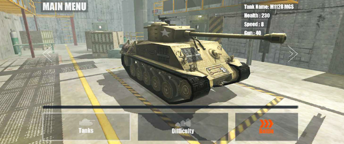 坦克模拟器2安卓版-坦克模拟器2手机版下载v1.0.1 运行截图1