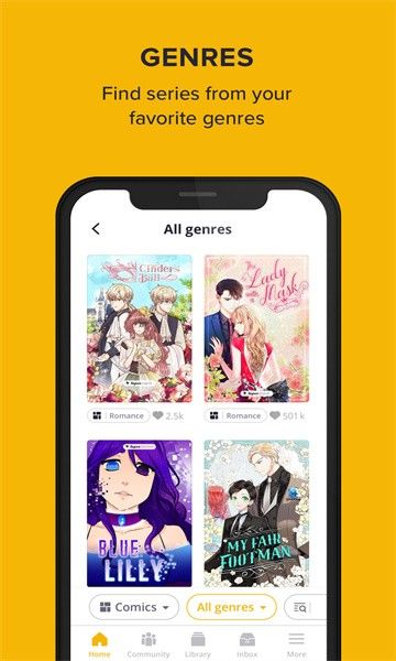 Tapasapp下载_tapas漫画app最新v6.7.3 运行截图1