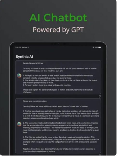 Synthiaapp下载_Synthia聊天app手机版1.0 运行截图1