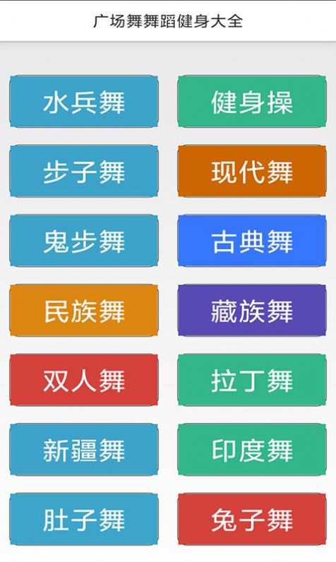 广场舞舞蹈健身大全app下载_广场舞舞蹈健身大全app安卓版v1.0 运行截图2