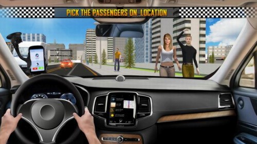 出租车模拟器2022破解版无限金币下载-出租车模拟器最新2022破解版(车辆全解锁)下载 运行截图1