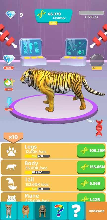 放置动物进化最新版下载-放置动物进化游戏下载v1.01 运行截图3