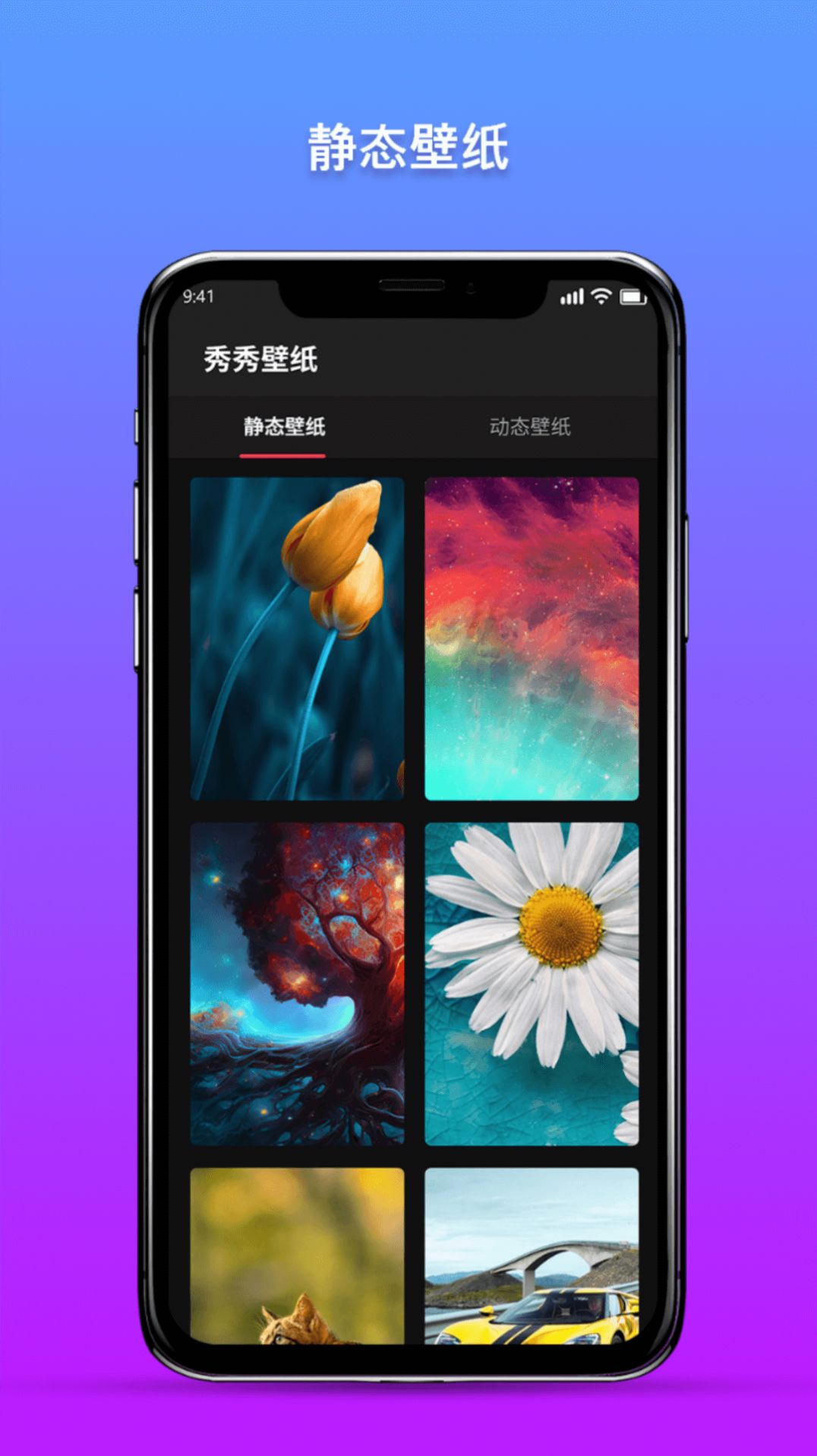 秀秀壁纸app下载_秀秀壁纸app最新版v1.0.0 运行截图1