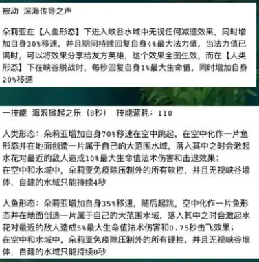 王者荣耀朵莉亚技能是什么?王者新英雄朵莉亚技能一览