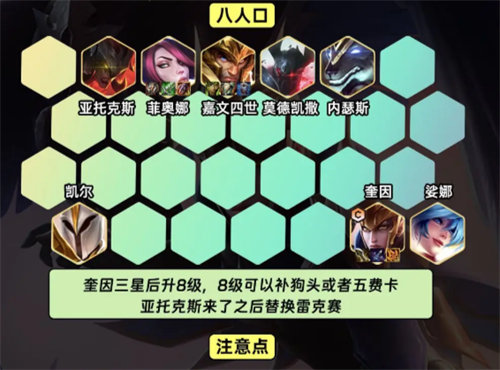 金铲铲之战裁决奎因阵容玩法攻略