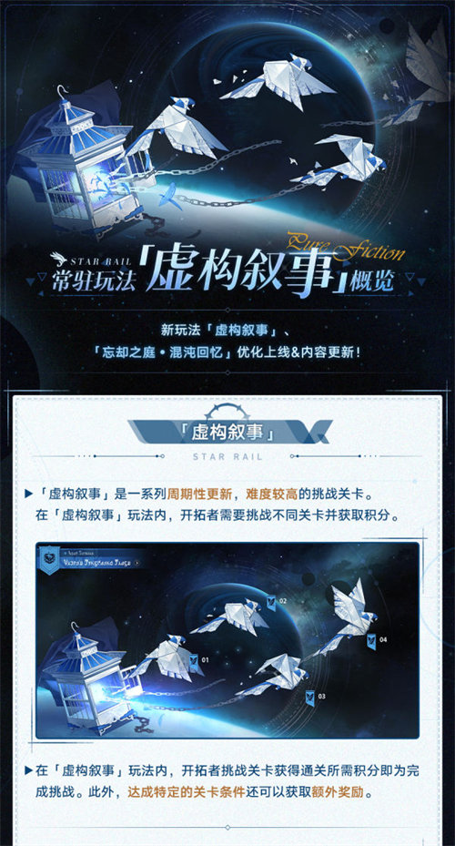 崩坏星穹铁道虚构叙事怎么玩 崩坏星穹铁道虚构叙事玩法攻略