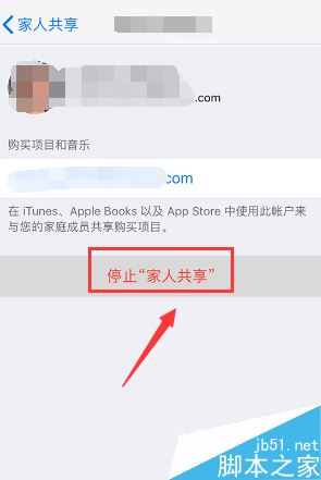 iPhone手机怎么停止Apple ID与家人共享？