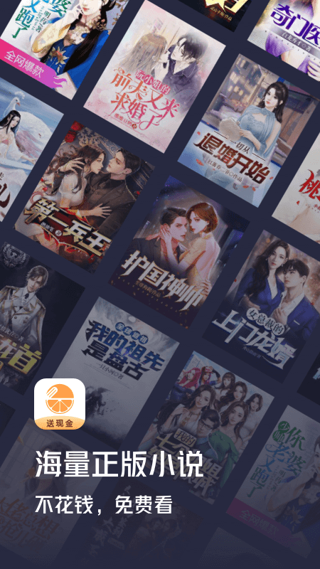 青橙小说app免费下载最新版 青橙小说安卓版下载安装v4.8.5.1 运行截图1