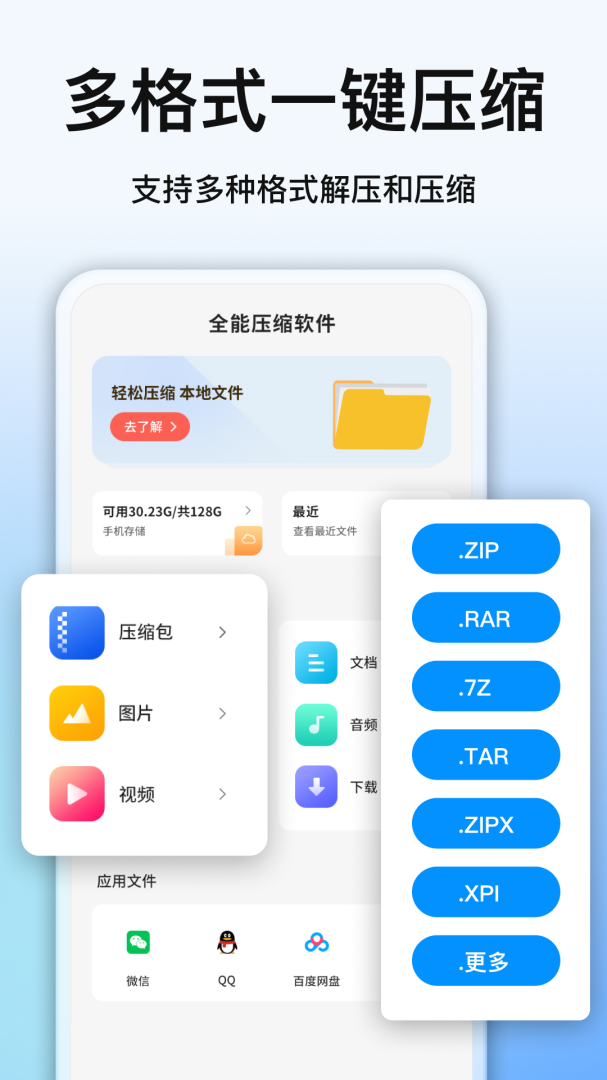全能压缩安卓版下载 全能压缩免费版下载v5.0.0 运行截图1
