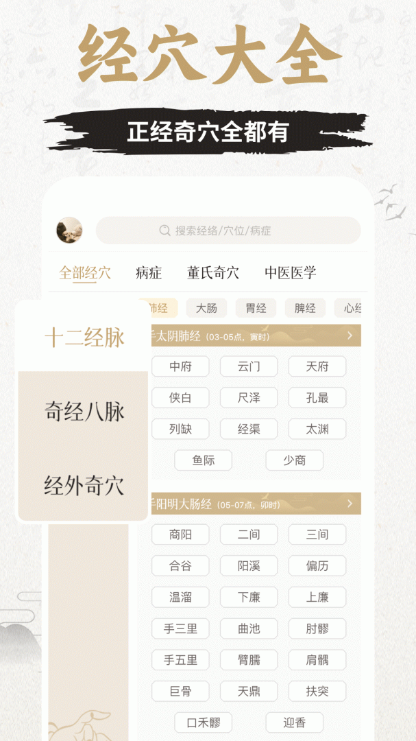 中济经络穴位安卓版下载 中济经络穴位免费版下载v2.15.5 运行截图2