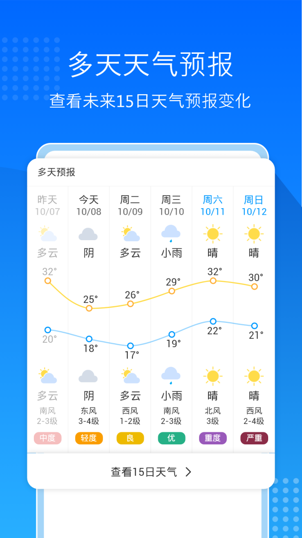 天气预报通安卓版下载 天气预报通免费版下载v8.7.2 运行截图2