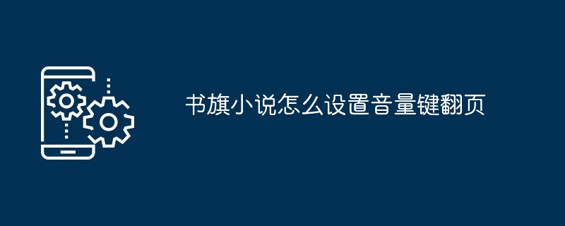 书旗小说翻页设置
