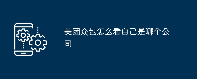 如何在美团众包查看所属公司 公司信息全面解析