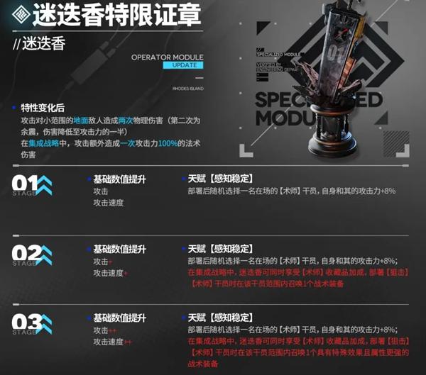 明日方舟5.5周年新增模组介绍
