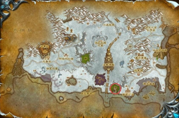 翡翠巨龙圣地地图标注
