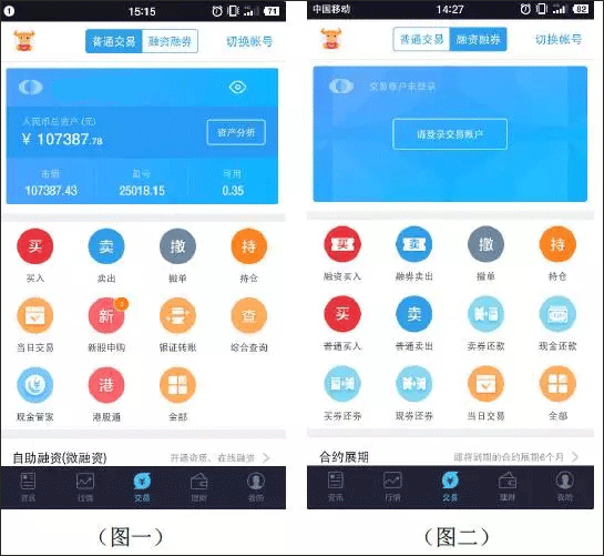国泰君安君弘交易界面