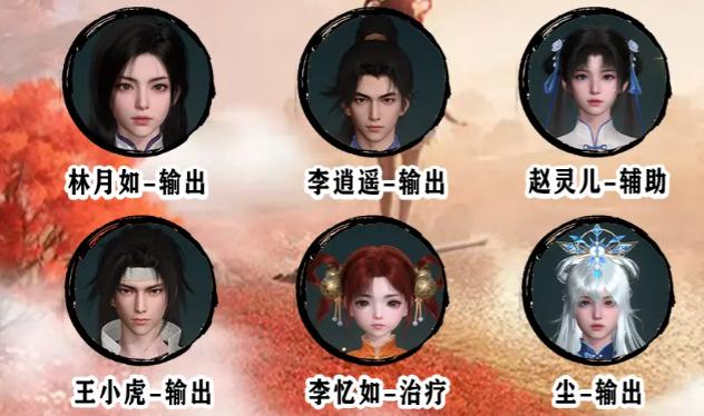 李忆如配队示例
