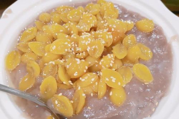 银杏芋泥怎么做 银杏芋泥的做法