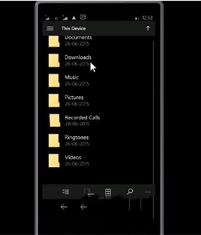 win10手机系统c盘隐藏文件访问视频教程