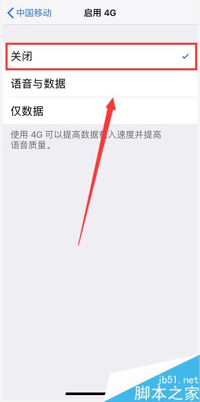 iPhone XR怎么禁用4G网络？iPhone XR禁用4G网络教程